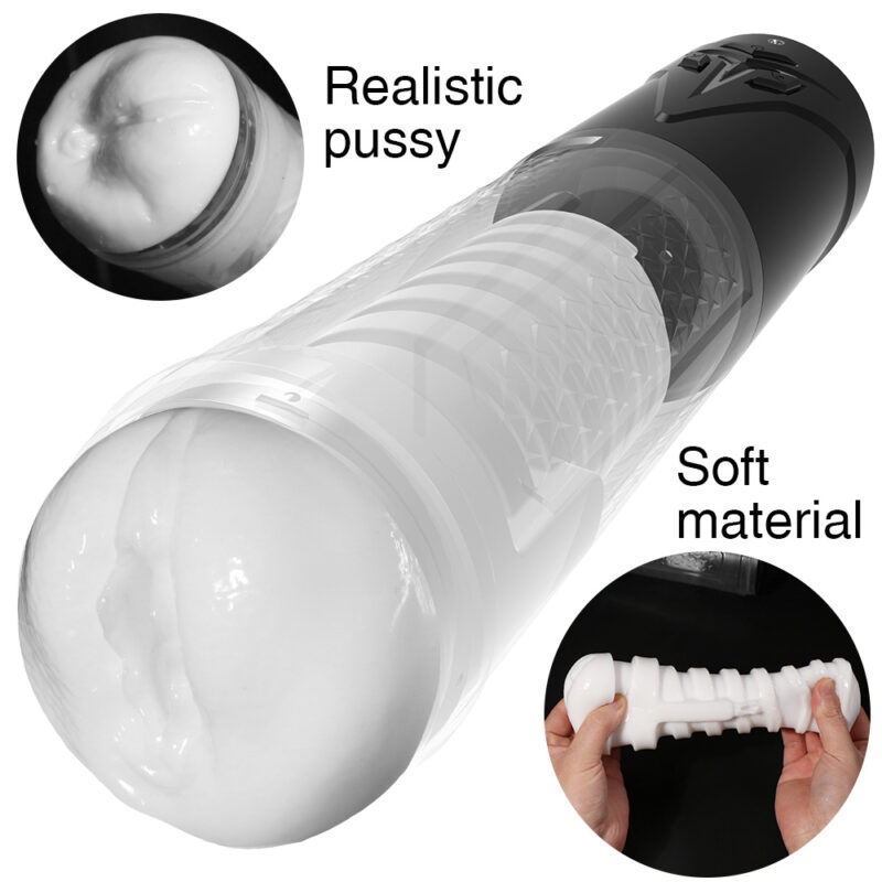 Sucking automatic electric masturbator