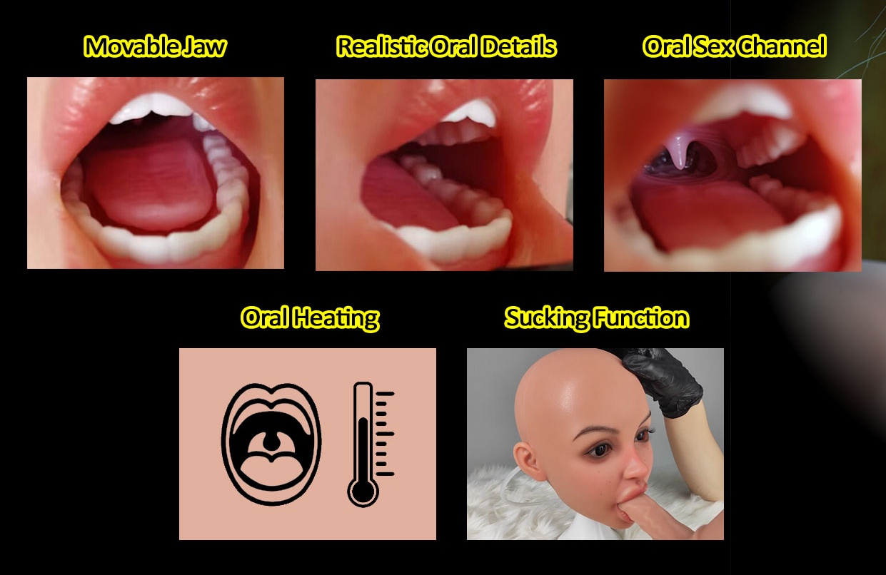 Oral And Sucking Functon of sex doll