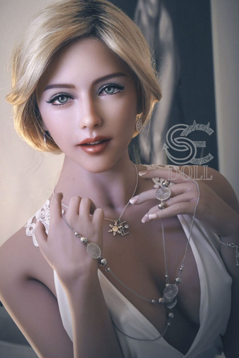 163cm/5ft3 E-Cup Realistic TPE Sex Doll Edwina