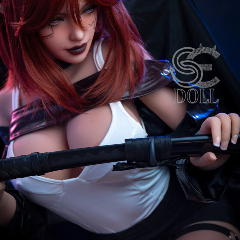 161cm/5ft3 F-Cup Realistic TPE Sex Doll Iris