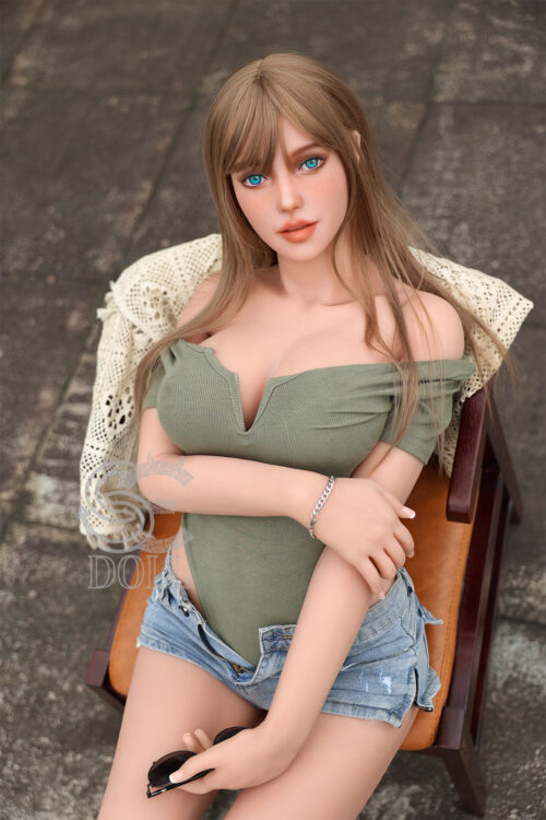 168cm/5ft5 F-Cup Realistic TPE Sex Doll Elvira