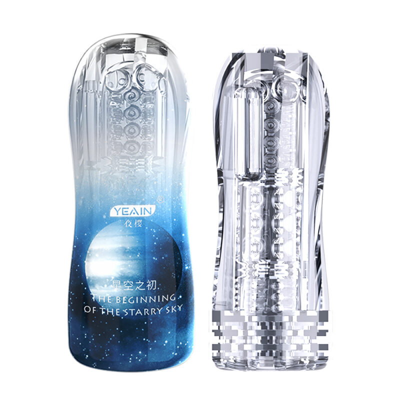 Transparent Star Masturbation Cup