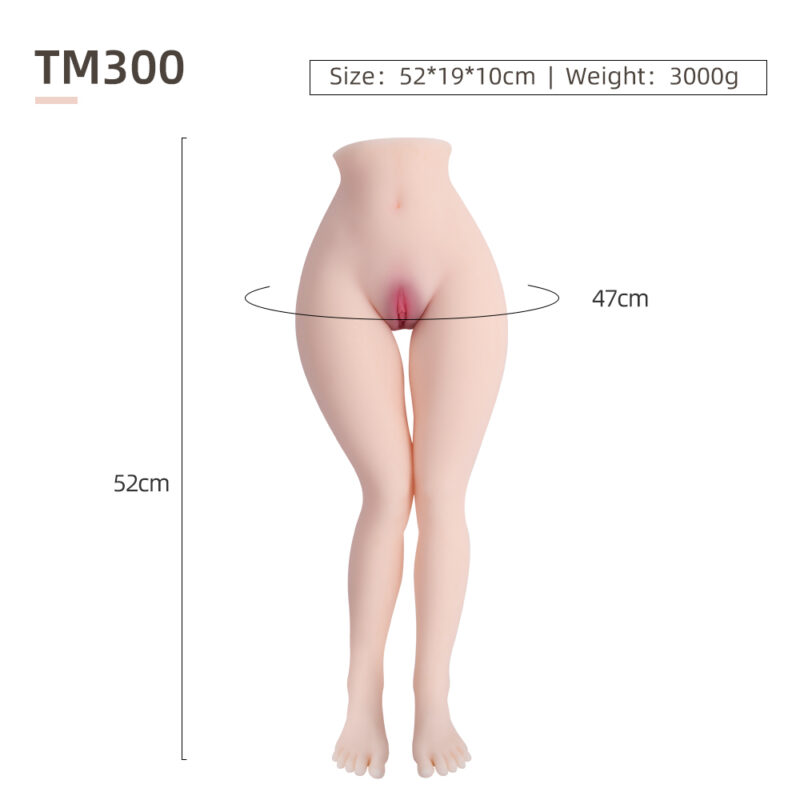 TM300 Realistic Leg Model With Skeleton3#