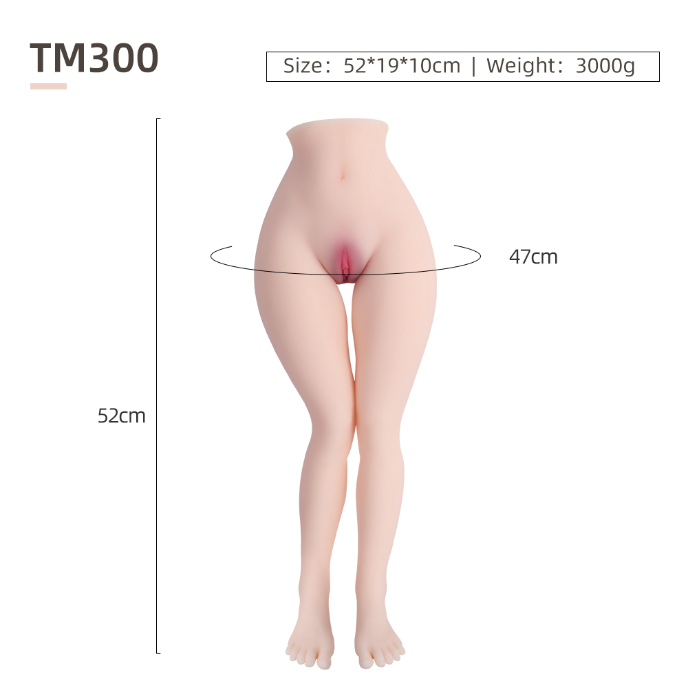 TM300 Realistic Leg Model With Skeleton3#