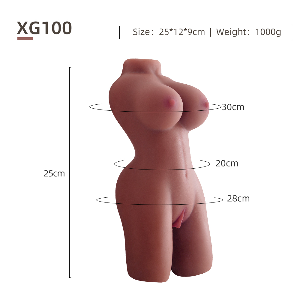 Mini Men's Masturbator with Skeleton