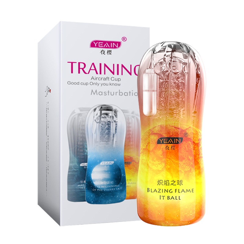 Transparent Star Masturbation Cup