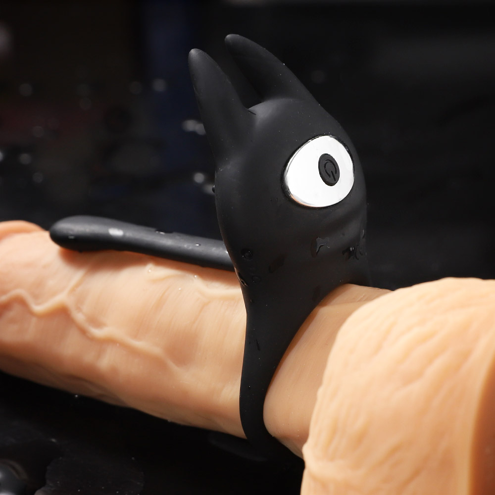 Vibrating Silicone Sperm Locking Ring