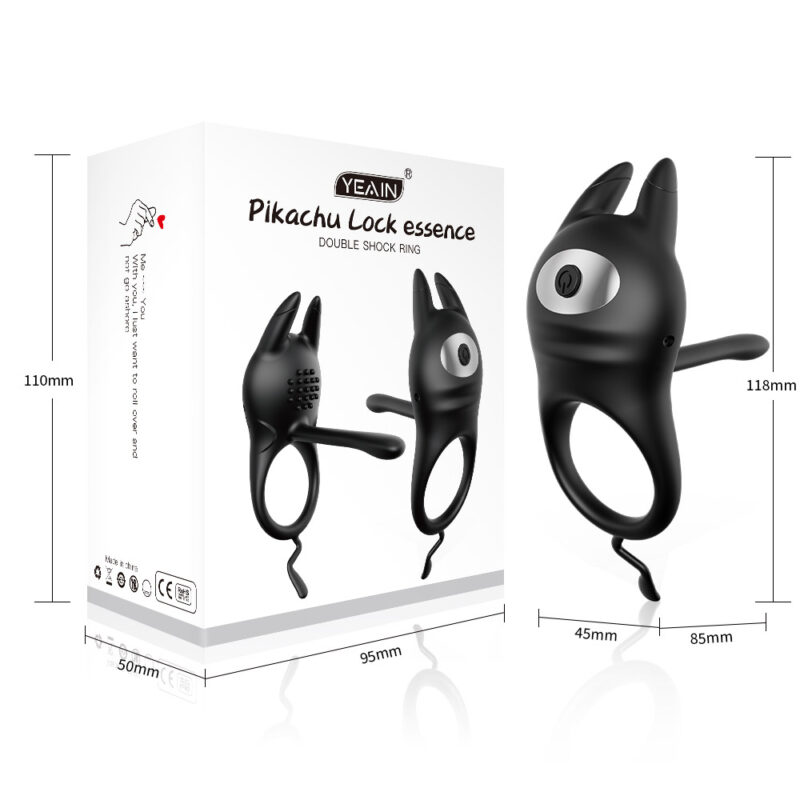 Vibrating Silicone Sperm Locking Ring