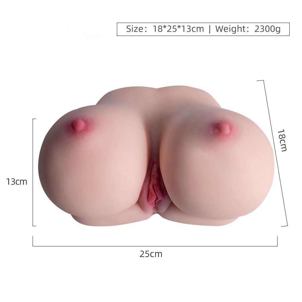 Realistic Big Breast Model Masturbator