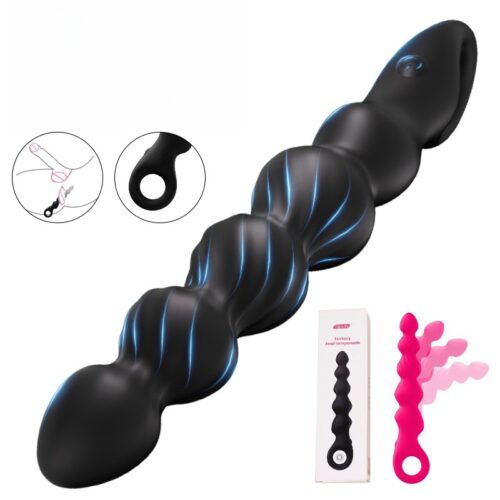 Spiral Vibrating Anal Massager