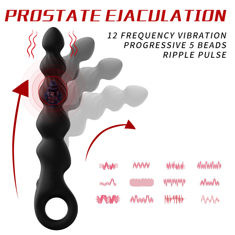 Spiral Vibrating Anal Massager