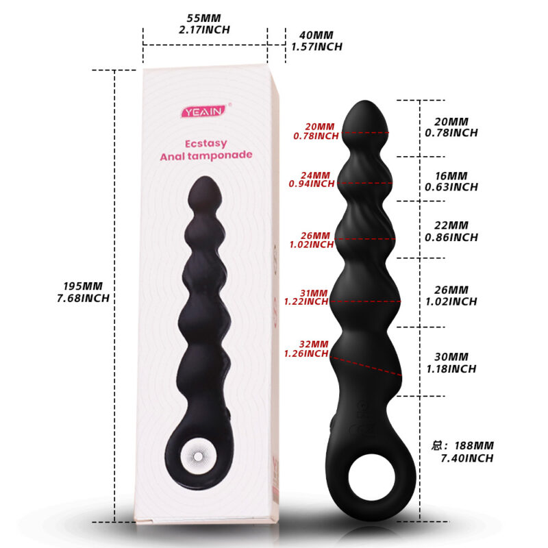 Spiral Vibrating Anal Massager