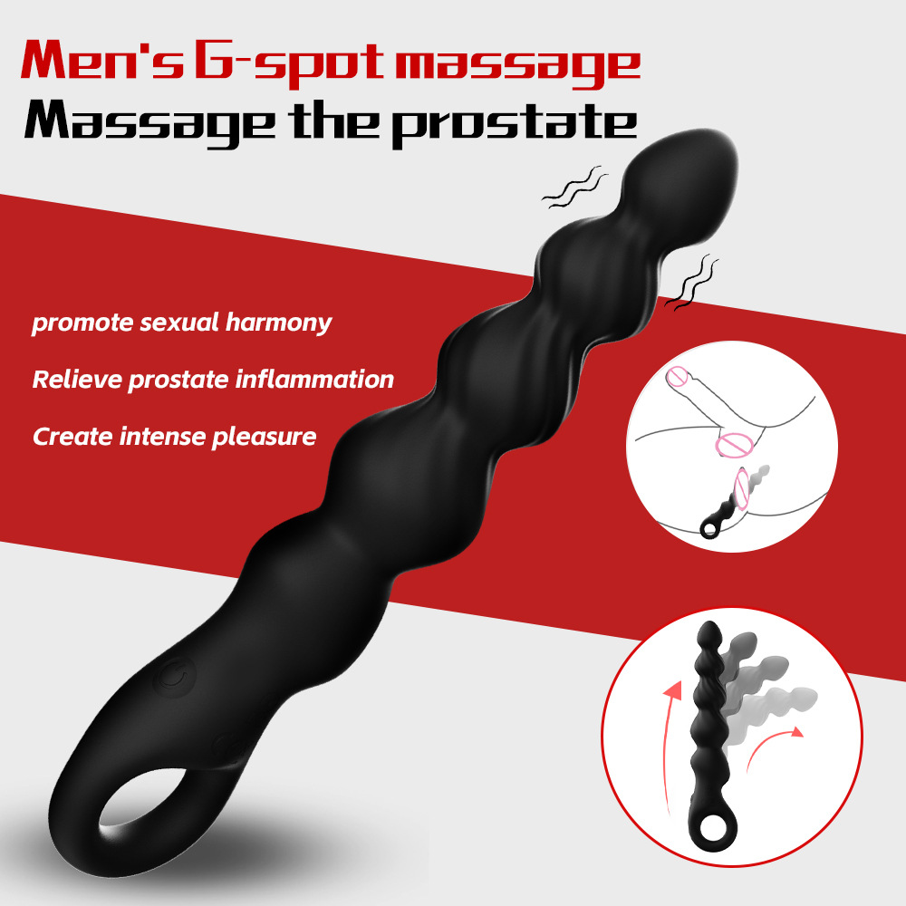 Spiral Vibrating Anal Massager