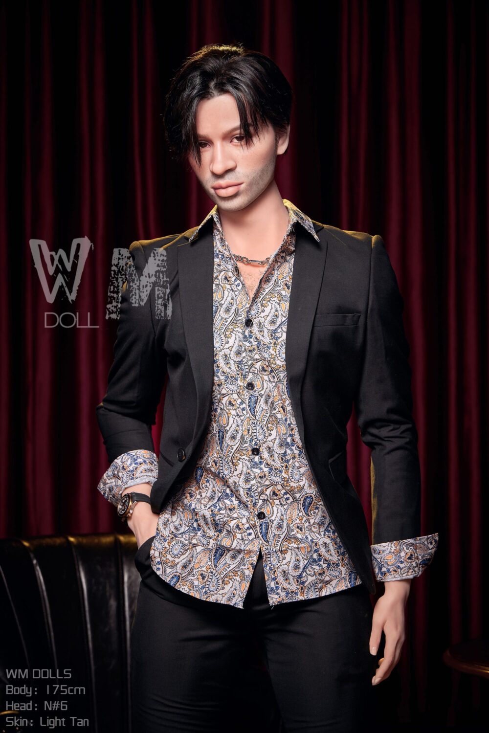 175cm/5ft8  Premium Male Sex Doll Ace