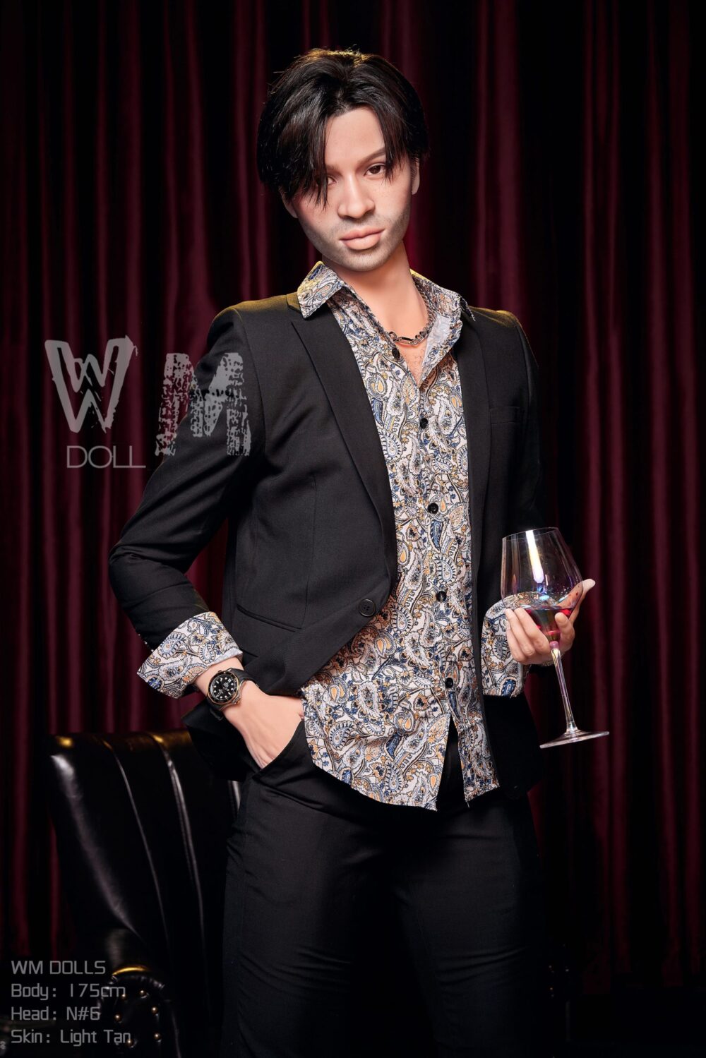 175cm/5ft8  Premium Male Sex Doll Ace