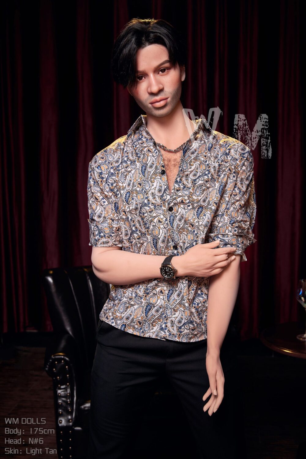 175cm/5ft8  Premium Male Sex Doll Ace
