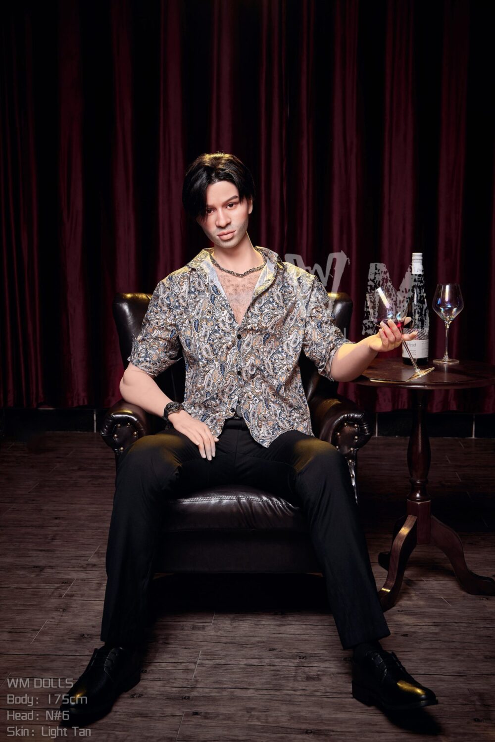 175cm/5ft8  Premium Male Sex Doll Ace