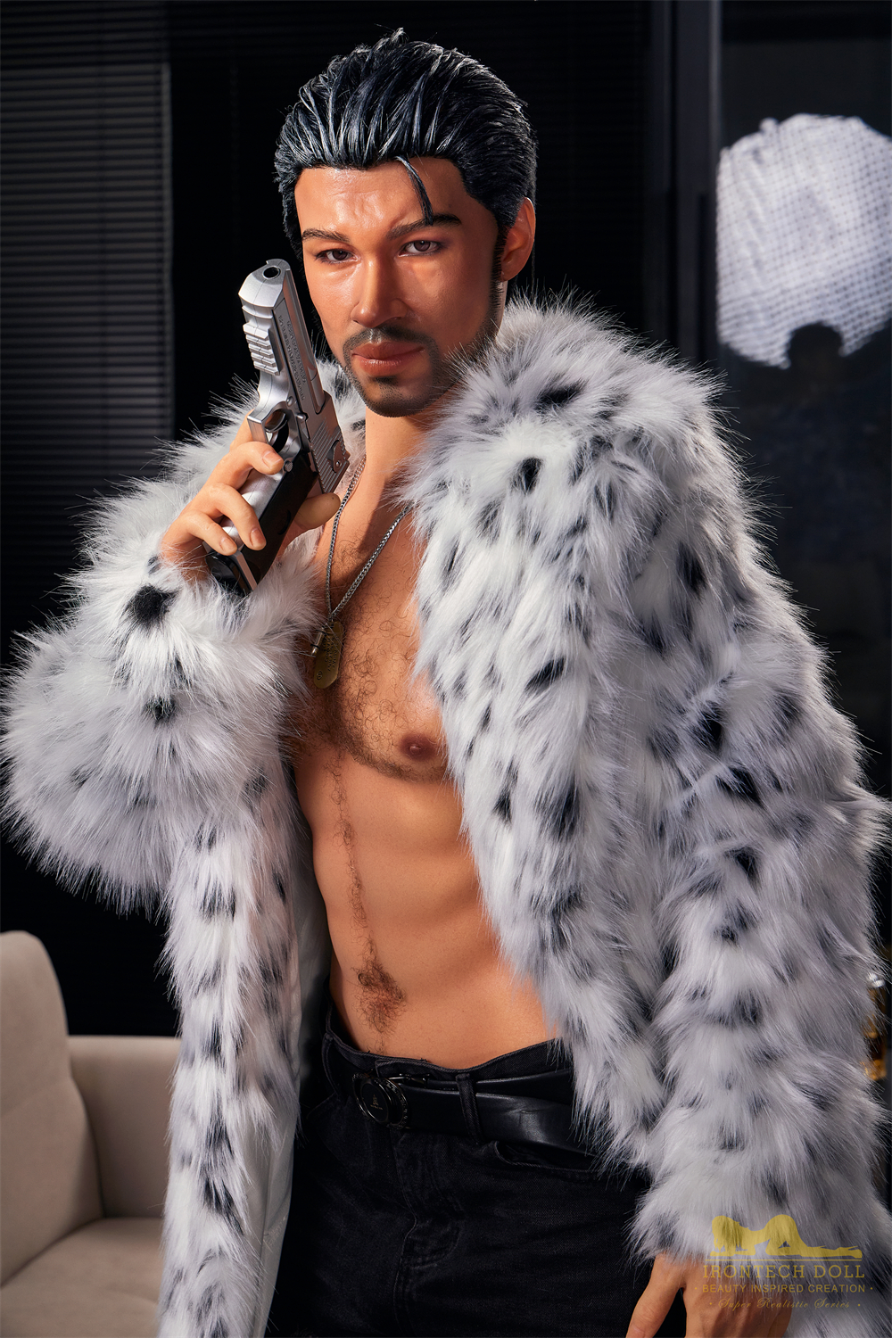 5ft58/170cm Silicone Male Doll M7Tanned-Irontech Doll®